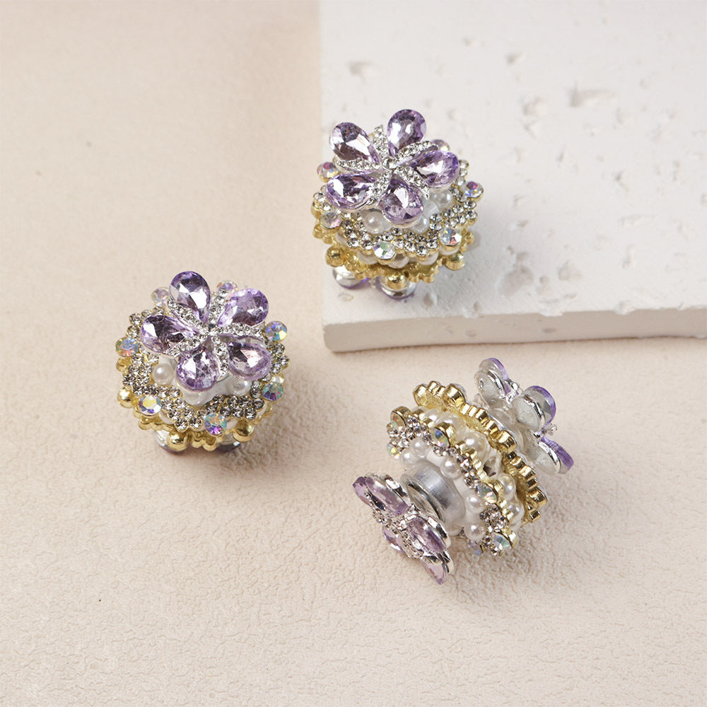 Wholesale Double Turn Crystal Windmill Heavy Industry Nepal Beads Can Be Worn Pen Loose Beads